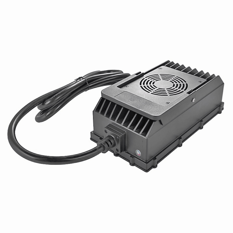 AC 220V 1800W IP67 Waterproof Charger 57.6V 58.4V 25A 30A LiFePO4 Charger for 16S 48V 51.2V Battery Golf Cart Sightseeing Car