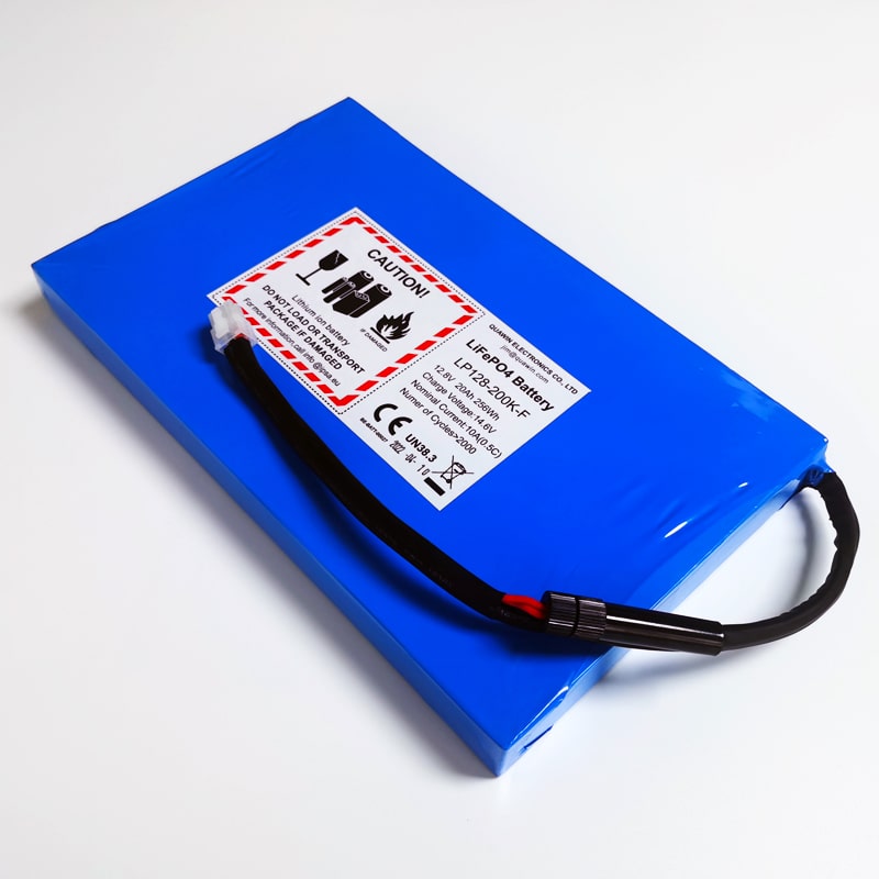 4S1P 2770180 12V 12.8V 20Ah/20000mAh rechargeable Lifepo4 battery pack With 10A fuse