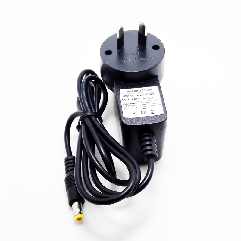 15W Wall Charger AU EU UK US 12.6V 0.5a 1a Battery Charger for 3S 10.8V 11.1V 12V Sound Equipment Amplifiers Speaker lithium batteries