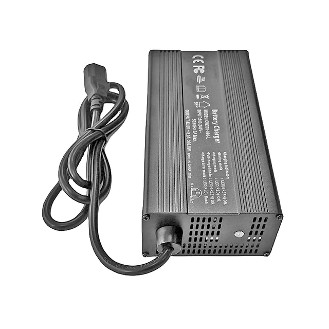 360W Battery Chargers 42V 43.2V 43.8V 6a 7a 8a LiFePO4 Charger 12S 36V 38.4V Electric Scooters Electric Motorcycle Battery Pack