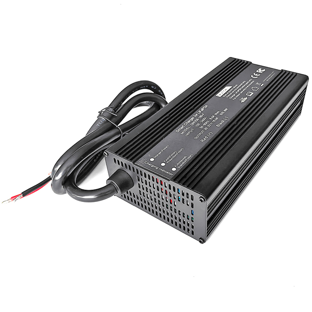 600W LiFePO4 Charger 64.8V 65.7V 7a 8a 9a Batteries Charger For 18S 54V 57.6V For Electric Forklift Electric Motorcycle Tricycles Battery Pack