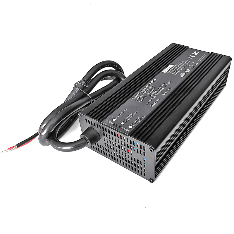 600W LiFePO4 Charger 50.4V 51.1V 10a 12a Batteries Charger For 14S 42V 44.8V For Electric Forklift Electric Motorcycle Tricycles Battery Pack