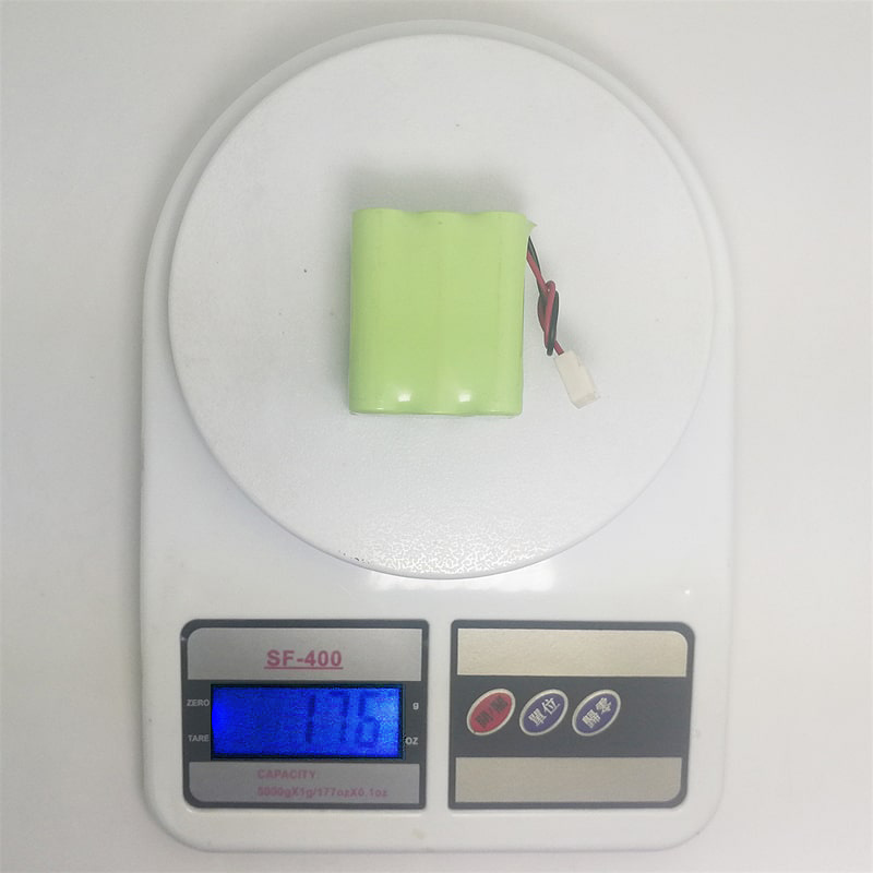 7.2V 2200mAh AA Ni-MH Rechargeable Battery Pack with Connector and Wire