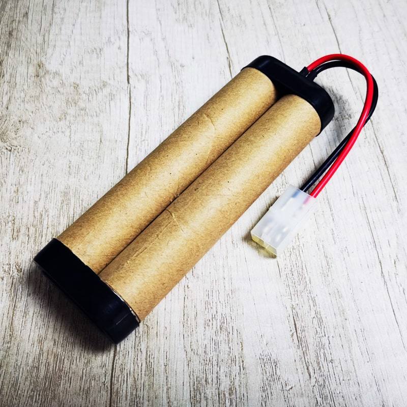 7.2V 1300mAh High Discharge Rate 10c Sc Ni-CD Rechargeable Battery Pack with Connector and Wire