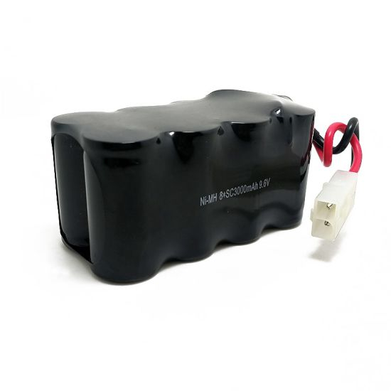 9.6V 3000mAh high discharge rate 10C SC Ni-MH Rechargeable Battery Pack for Electric tools