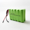 12V 2400mAh AA Ni-MH Rechargeable Battery Pack for Monitoring instrument