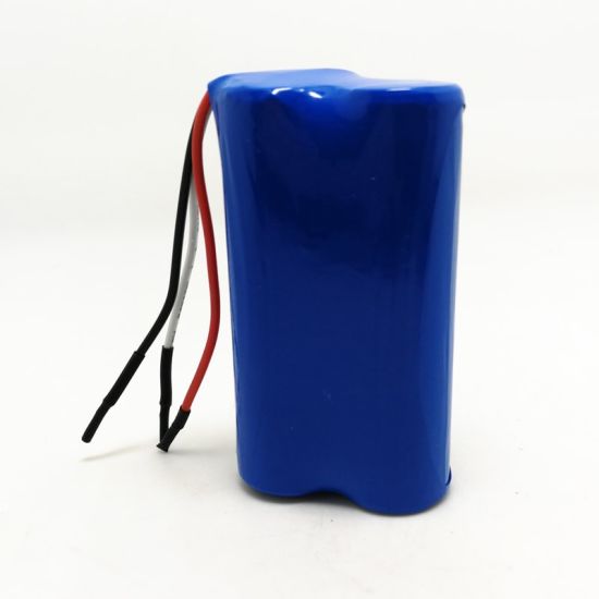 1s2p 3.6V 3.7V 18650 5200mAh Rechargeable Lithium Ion Battery Pack with NTC