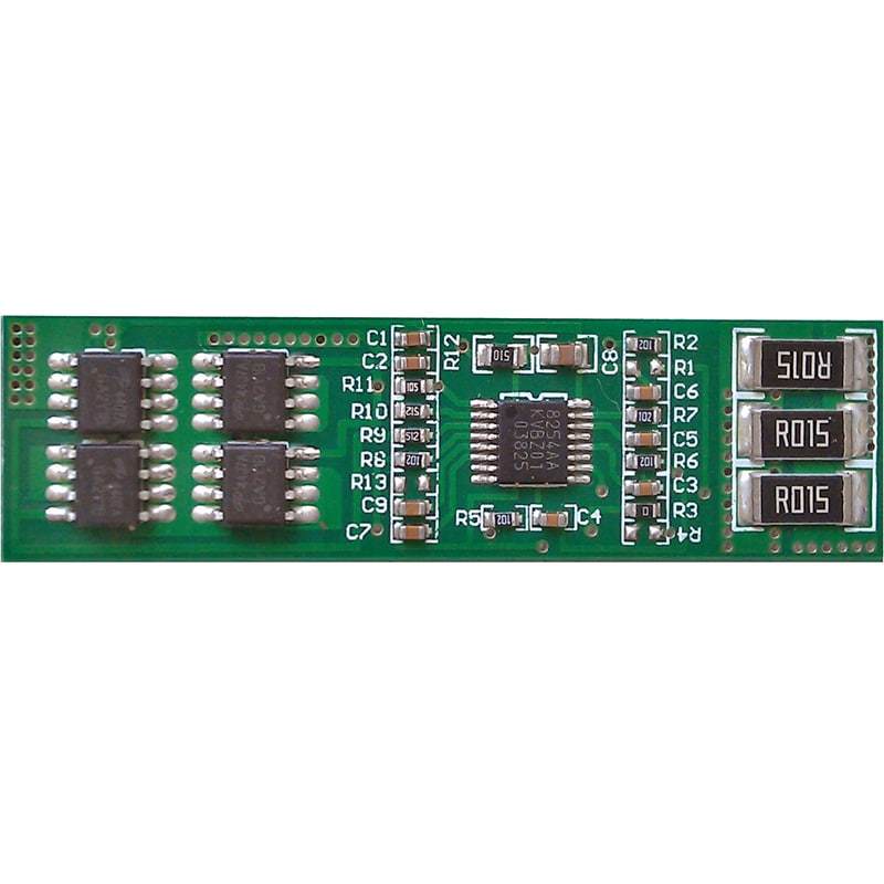 4s 7A PCM BMS for 14.4V 14.8V Li-ion/Lithium/ Li-Polymer 12V 12.8V LiFePO4 Battery Pack Size L55*W15*T4mm (PCM-L04S07-603)