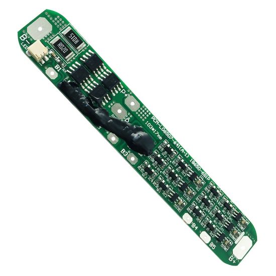 6s 7A PCM BMS for 21.6V 22.2V Li-ion/Lithium/ Li-Polymer 18V 19.2V LiFePO4 Battery Pack Supporting Power Display (PCM-L06S07-641)