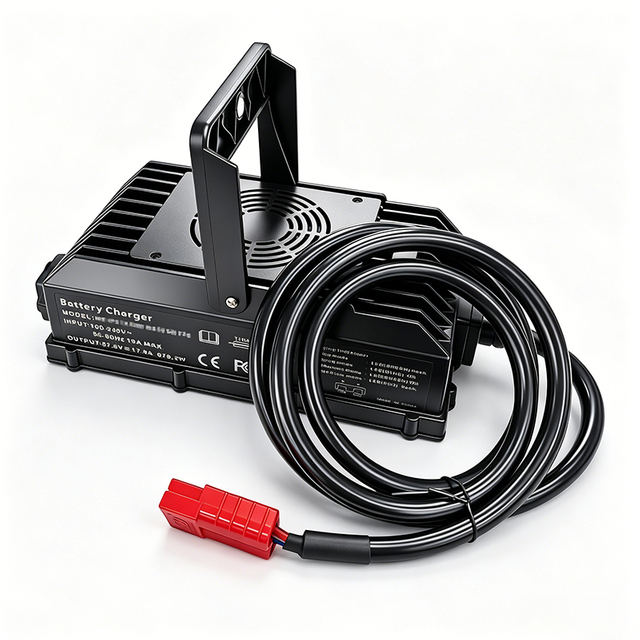 1200W IP67 Waterproof Charger 60V 63V 19A Battery Charger for 54V 55.5V 15S Electric Boat Golf Cart Sightseeing Car Lithium Battery Pack