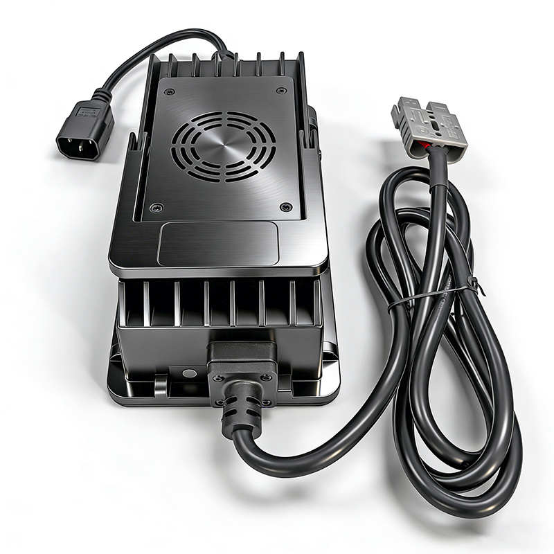 48V 18A 1100W Waterproof Lead Acid Battery Charger 58.4V IP67 Smart Charger for Solar Marine EV Backup Battery
