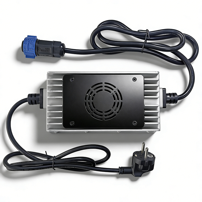 67.2V 10A 13A Sealed Charger 900W IP67 Waterproof Charger for 57.6V 59.2V 60V 16S Electric Motorcycle RV Camper Lithium Battery Pack