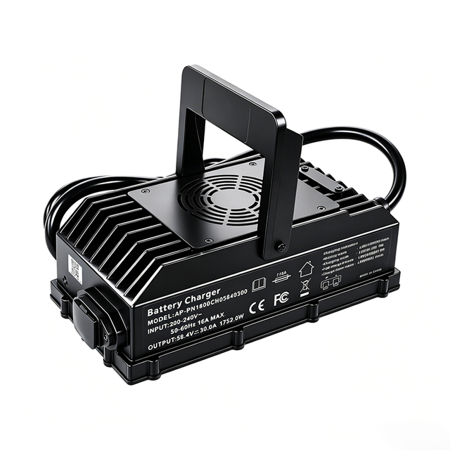 AC 220V 1500W Waterproof Charger 12V 25A 30A IP67 Battery Charger for Power Saving Lead Acid Batteries Electric Boat Outdoor Power Supply