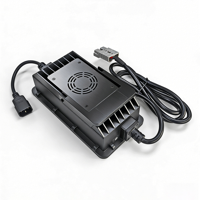 1100W IP67 Waterproof Charger 46.2V 23A Sealed Charger for 39.6V 40.7V 11S Electric Tricycle RV Camper Lithium Battery Pack