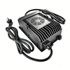 AC 220V 1800W 24V 40A IP67 Waterproof Battery Charger for Power Saving Lead Acid Batteries Electric Boat Golf Cart Outdoor Power Supply