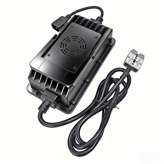 1100W IP67 Waterproof Charger 42V 25A Sealed Charger for 36V 37V 10S Electric Tricycle RV Camper Lithium Battery Pack