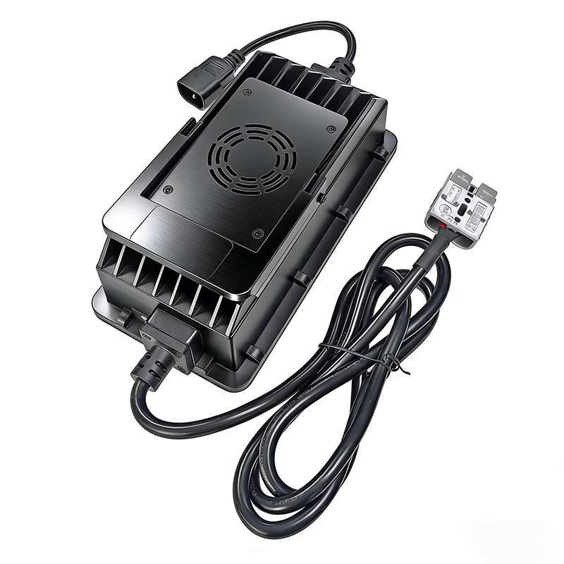 48V 18A 1100W Waterproof Lead Acid Battery Charger 58.4V IP67 Smart Charger for Solar Marine EV Backup Battery
