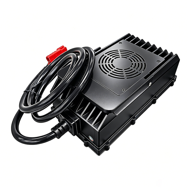 1200W IP67 Waterproof Charger 67.2V 17A Battery Charger for 57.6V 59.2V 60V 16S Electric Boat Golf Cart Sightseeing Car Lithium Battery Pack