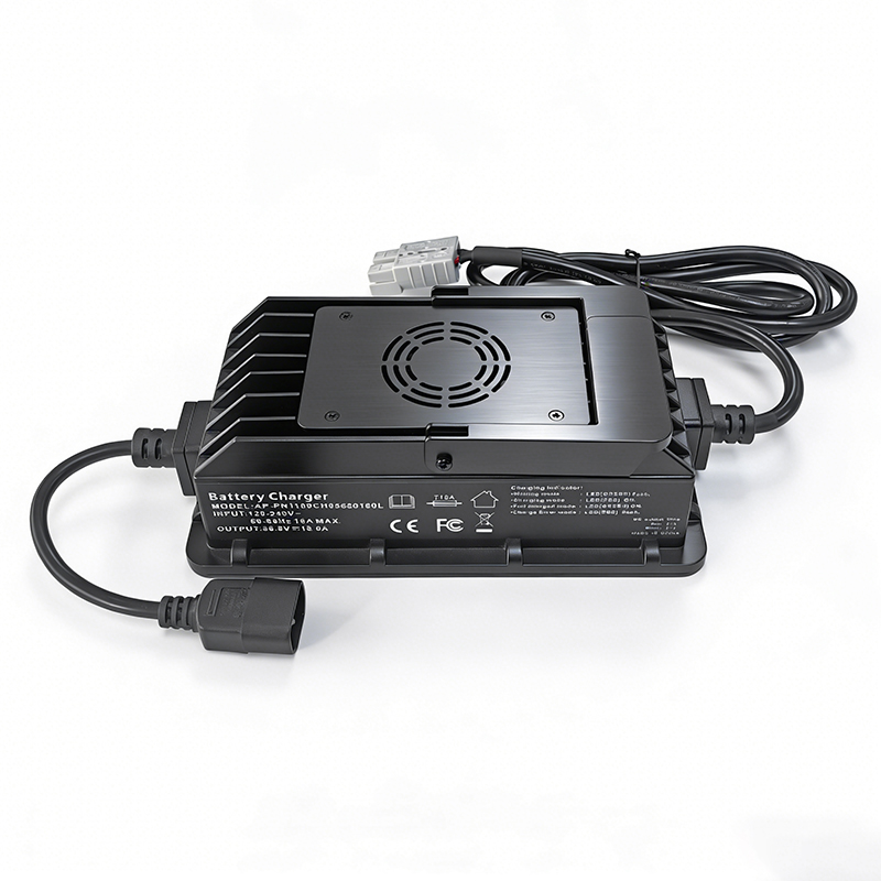 48V 18A 1100W Waterproof Lead Acid Battery Charger 58.4V IP67 Smart Charger for Solar Marine EV Backup Battery