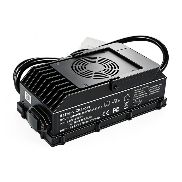 AC 220V 1500W Waterproof Charger 48V 20A 25A IP67 Battery Charger for Power Saving Lead Acid Batteries Electric Boat Outdoor Power Supply